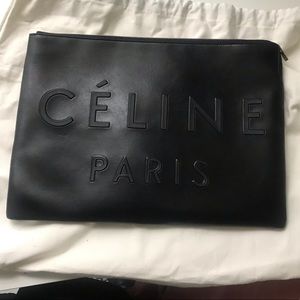 Céline Phoebe Last collection black clutch
